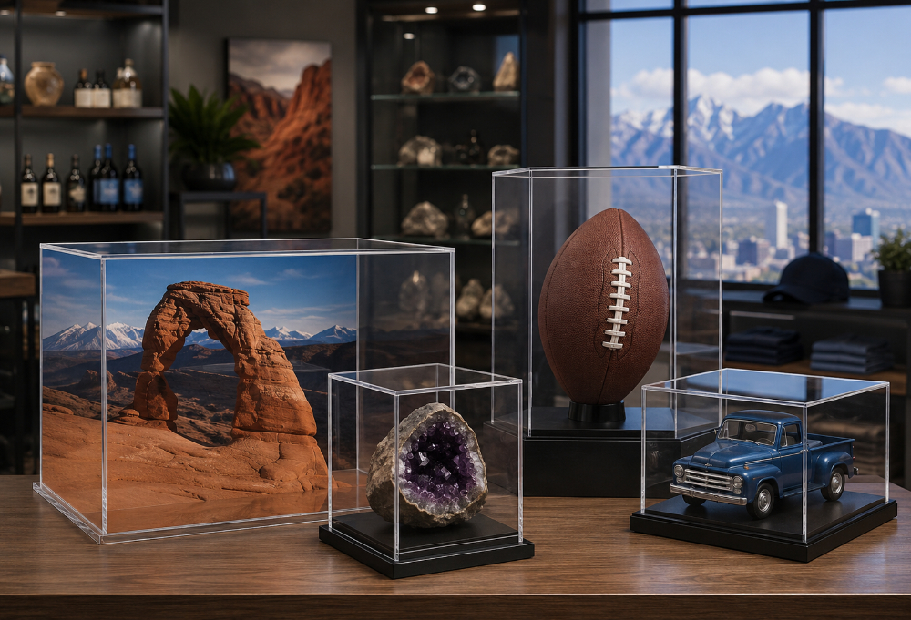 Custom Plastic Display Cases Elevate Utah Businesses And Collections