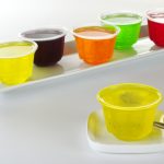 Different,Colored,Jelly,In,Plastic,Forms,(selective,Focus)